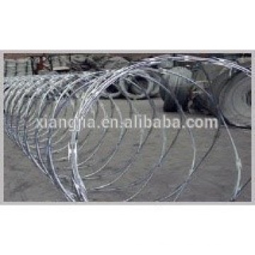 Q235 Low-Carbon steel rod razor wire fence